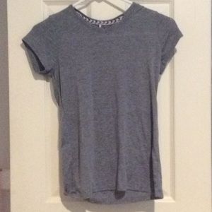 Gray cute and trendy top